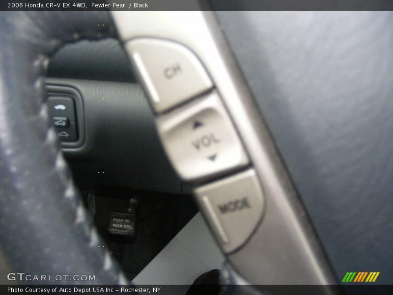 Pewter Pearl / Black 2006 Honda CR-V EX 4WD