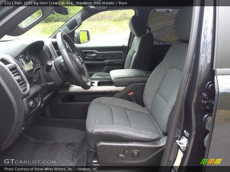 Maximum Steel Metallic / Black 2021 Ram 1500 Big Horn Crew Cab 4x4