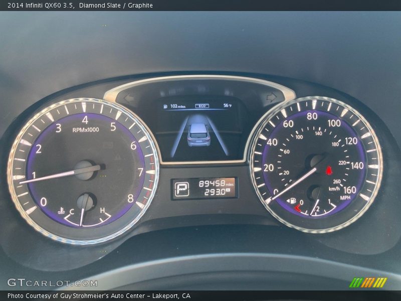  2014 QX60 3.5 3.5 Gauges