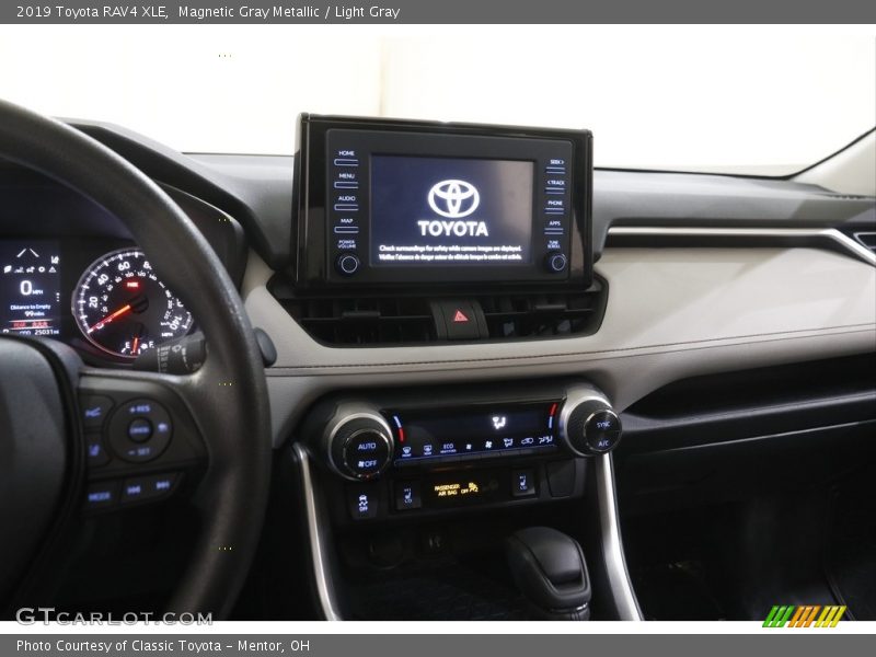 Magnetic Gray Metallic / Light Gray 2019 Toyota RAV4 XLE