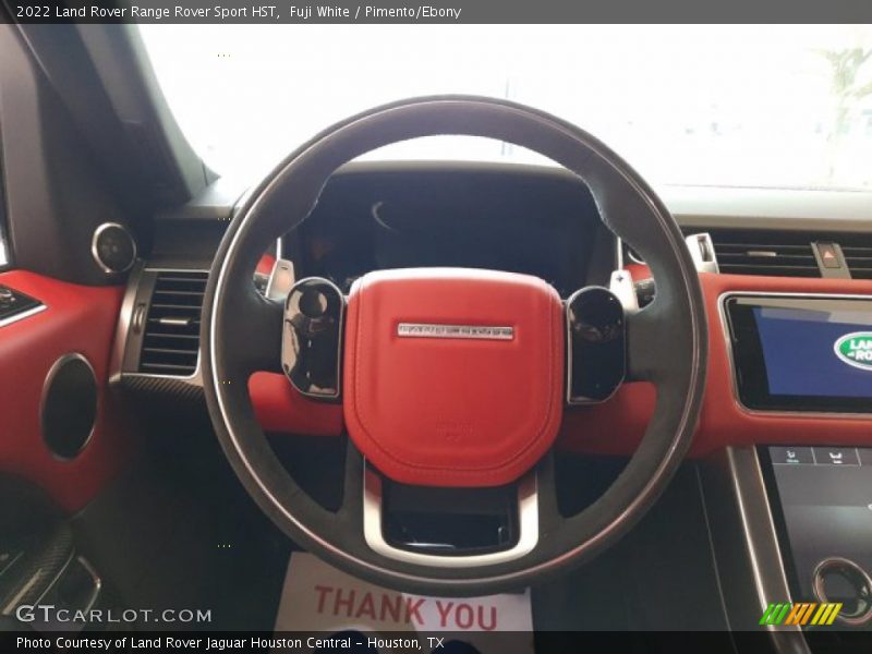  2022 Range Rover Sport HST Steering Wheel