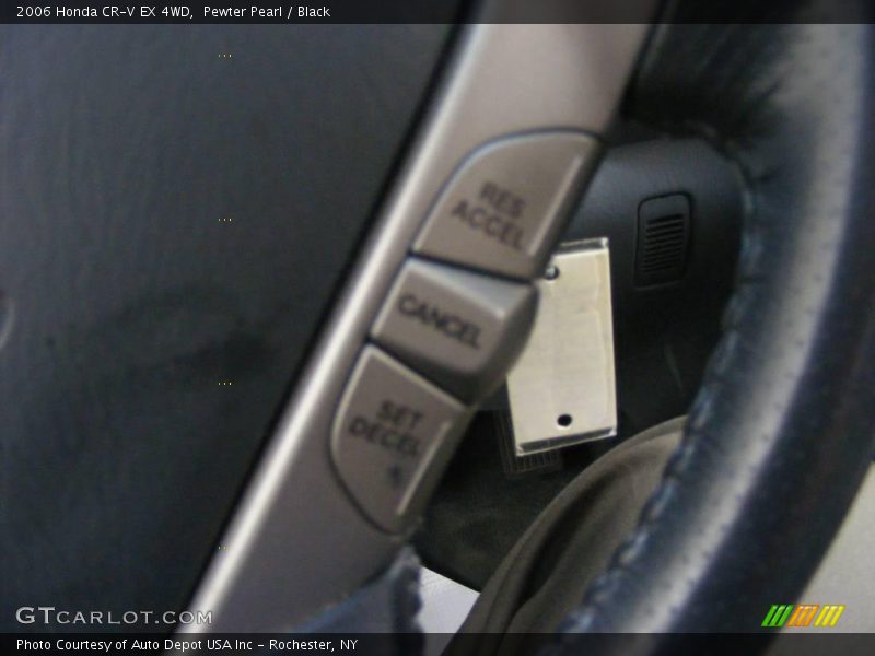 Pewter Pearl / Black 2006 Honda CR-V EX 4WD