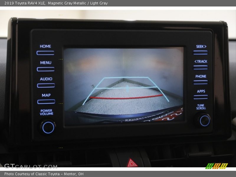 Magnetic Gray Metallic / Light Gray 2019 Toyota RAV4 XLE