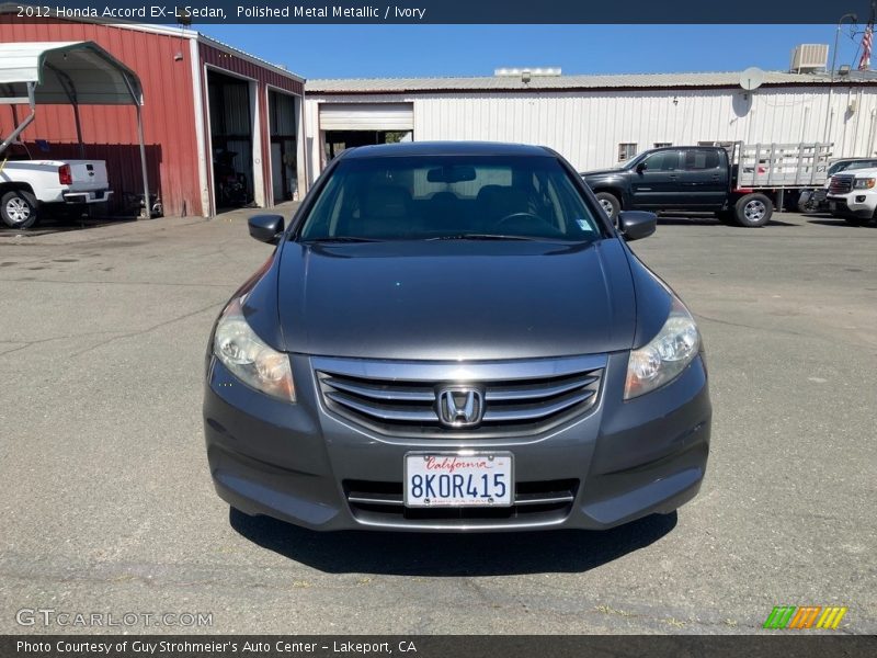 Polished Metal Metallic / Ivory 2012 Honda Accord EX-L Sedan
