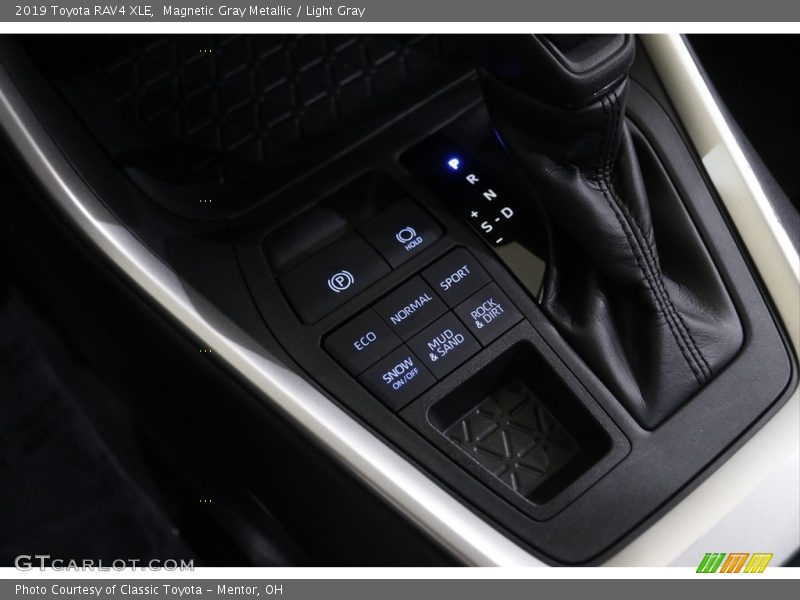 Magnetic Gray Metallic / Light Gray 2019 Toyota RAV4 XLE