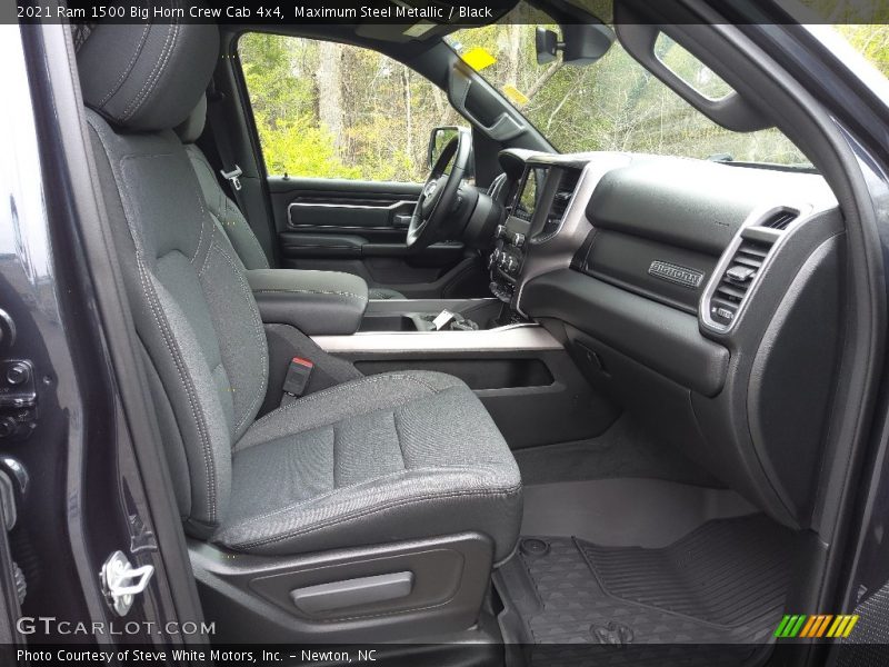 Maximum Steel Metallic / Black 2021 Ram 1500 Big Horn Crew Cab 4x4