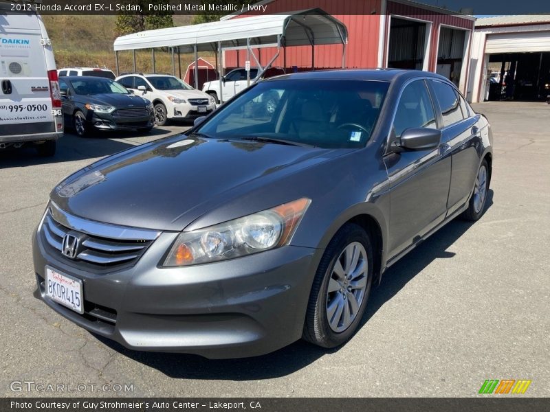 Polished Metal Metallic / Ivory 2012 Honda Accord EX-L Sedan