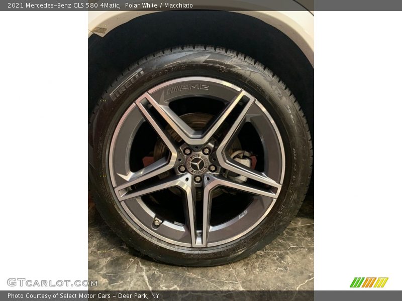 Polar White / Macchiato 2021 Mercedes-Benz GLS 580 4Matic