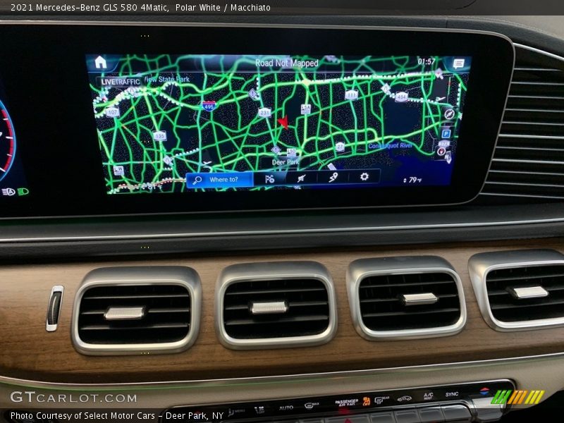 Polar White / Macchiato 2021 Mercedes-Benz GLS 580 4Matic