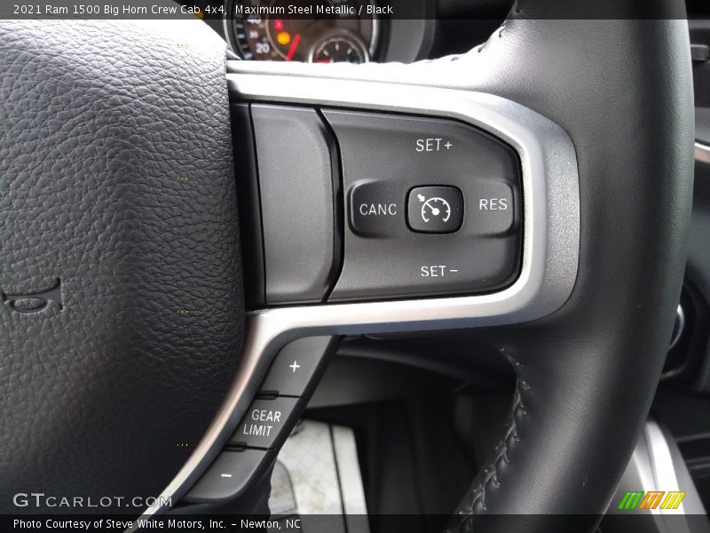Maximum Steel Metallic / Black 2021 Ram 1500 Big Horn Crew Cab 4x4