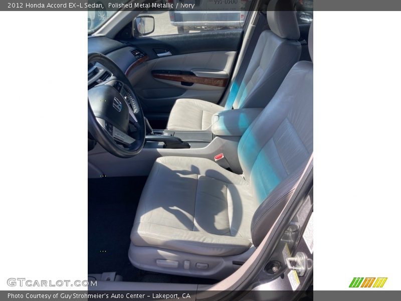 Polished Metal Metallic / Ivory 2012 Honda Accord EX-L Sedan