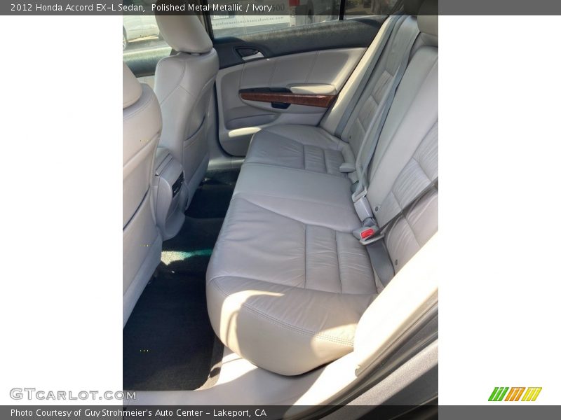 Polished Metal Metallic / Ivory 2012 Honda Accord EX-L Sedan