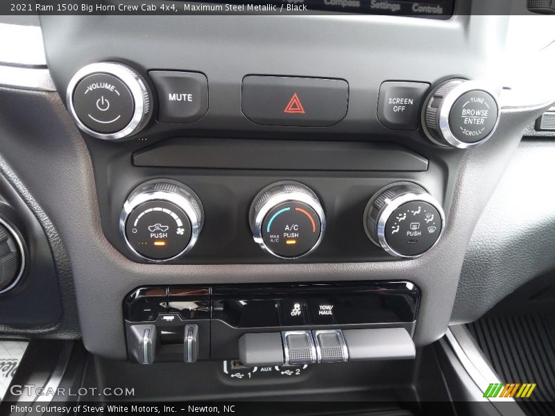 Maximum Steel Metallic / Black 2021 Ram 1500 Big Horn Crew Cab 4x4