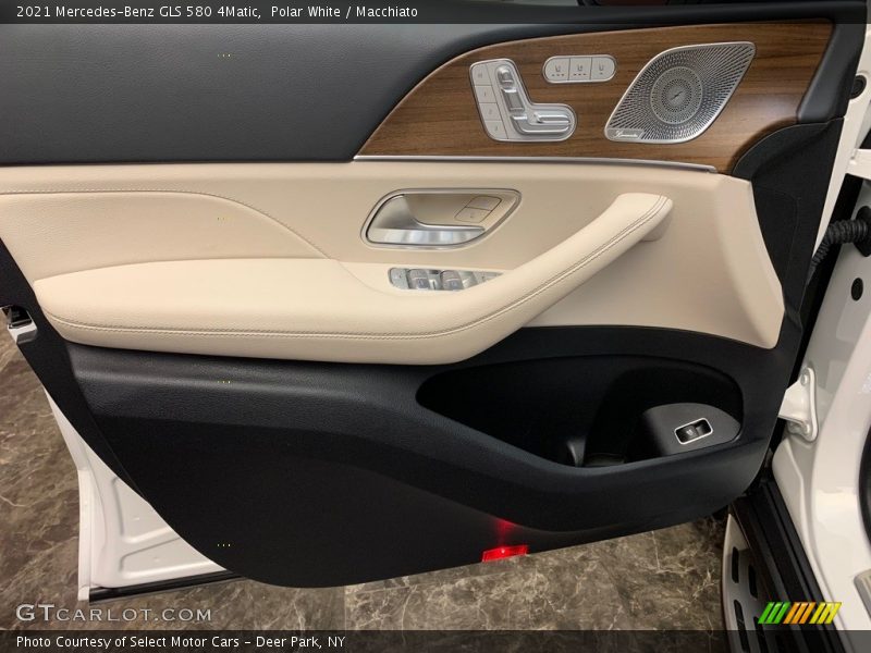 Polar White / Macchiato 2021 Mercedes-Benz GLS 580 4Matic