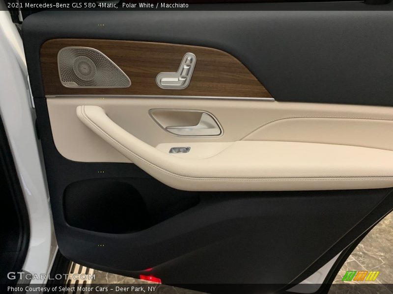 Polar White / Macchiato 2021 Mercedes-Benz GLS 580 4Matic