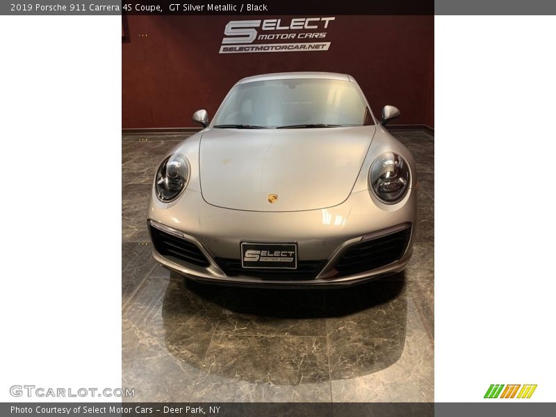 GT Silver Metallic / Black 2019 Porsche 911 Carrera 4S Coupe