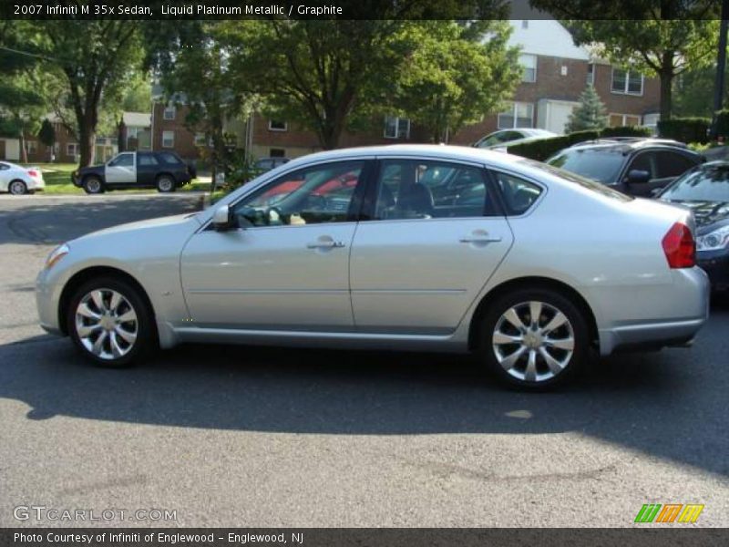 Liquid Platinum Metallic / Graphite 2007 Infiniti M 35x Sedan