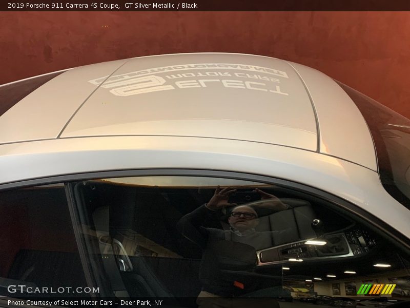 GT Silver Metallic / Black 2019 Porsche 911 Carrera 4S Coupe