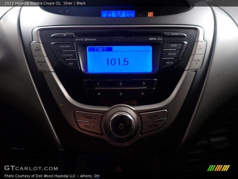 Silver / Black 2013 Hyundai Elantra Coupe GS