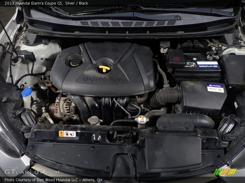 Silver / Black 2013 Hyundai Elantra Coupe GS