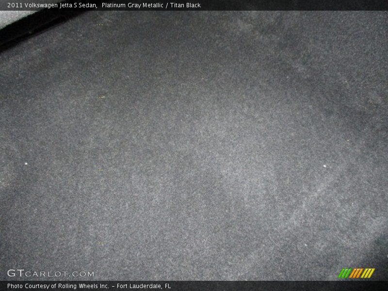 Platinum Gray Metallic / Titan Black 2011 Volkswagen Jetta S Sedan