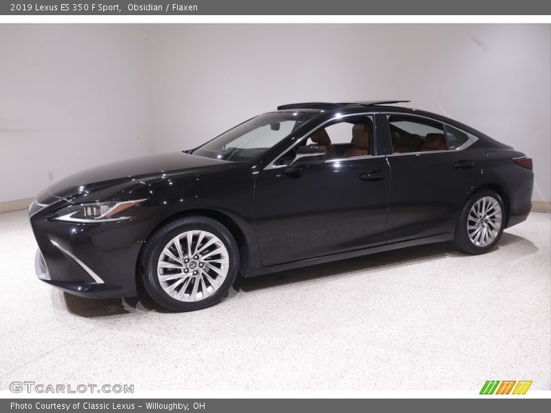 Obsidian / Flaxen 2019 Lexus ES 350 F Sport