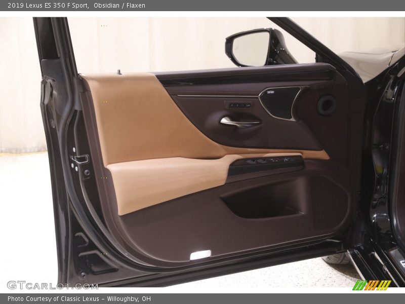 Obsidian / Flaxen 2019 Lexus ES 350 F Sport