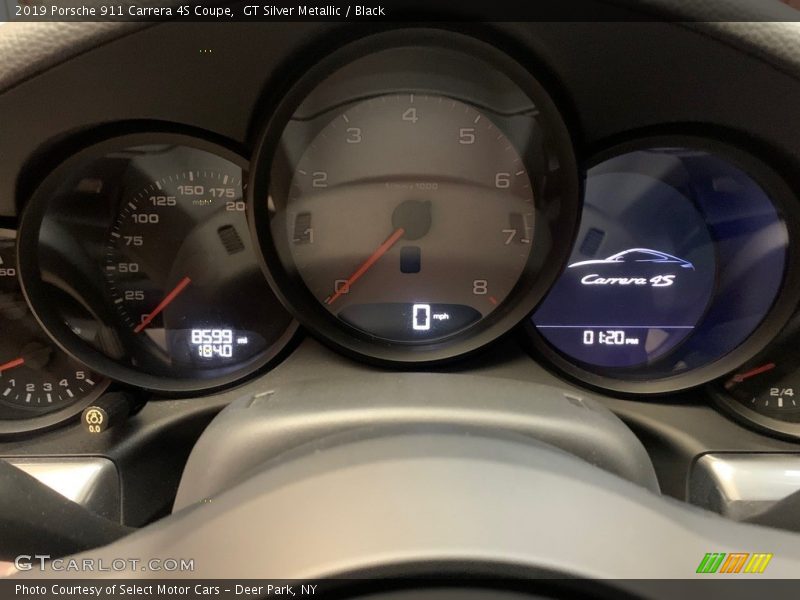  2019 911 Carrera 4S Coupe Carrera 4S Coupe Gauges