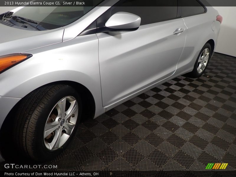Silver / Black 2013 Hyundai Elantra Coupe GS