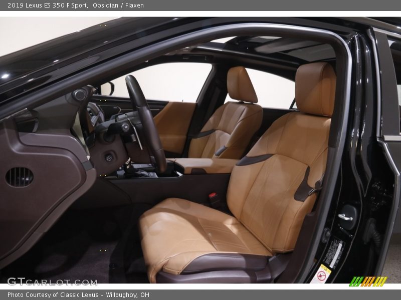 Obsidian / Flaxen 2019 Lexus ES 350 F Sport