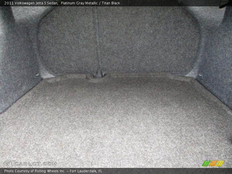 Platinum Gray Metallic / Titan Black 2011 Volkswagen Jetta S Sedan