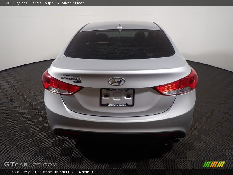Silver / Black 2013 Hyundai Elantra Coupe GS