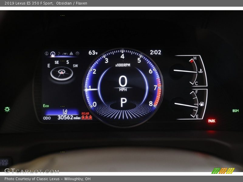 Obsidian / Flaxen 2019 Lexus ES 350 F Sport
