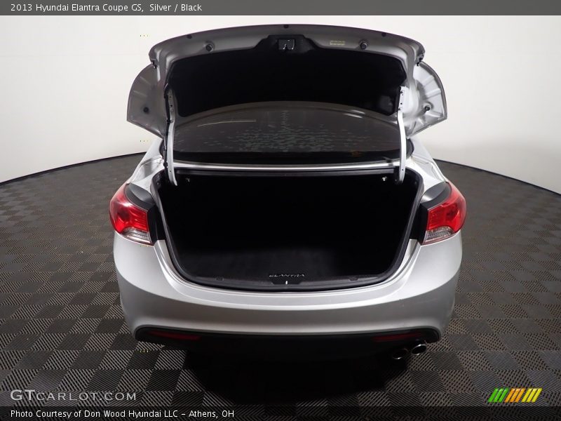 Silver / Black 2013 Hyundai Elantra Coupe GS