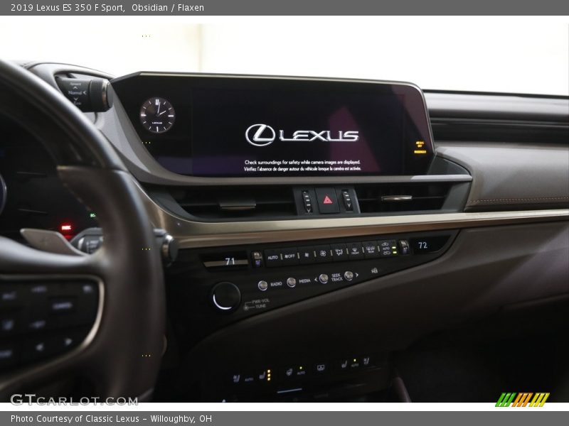 Obsidian / Flaxen 2019 Lexus ES 350 F Sport