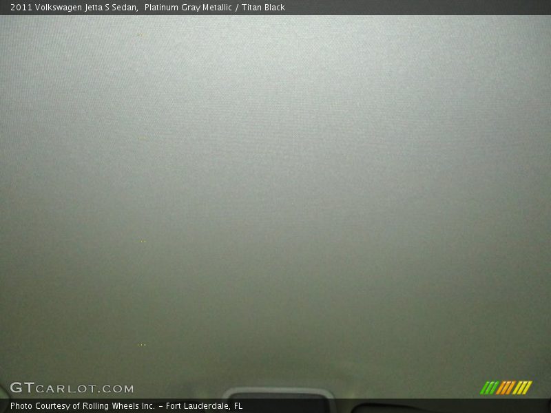 Platinum Gray Metallic / Titan Black 2011 Volkswagen Jetta S Sedan
