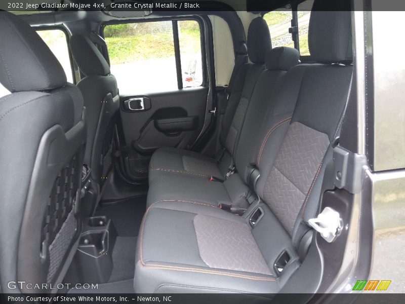 Rear Seat of 2022 Gladiator Mojave 4x4