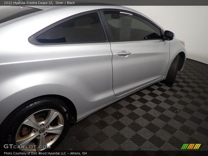 Silver / Black 2013 Hyundai Elantra Coupe GS