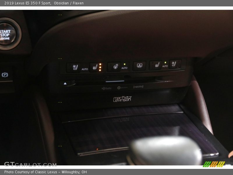 Obsidian / Flaxen 2019 Lexus ES 350 F Sport