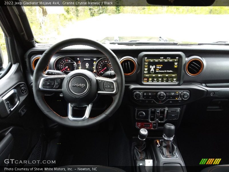 Dashboard of 2022 Gladiator Mojave 4x4