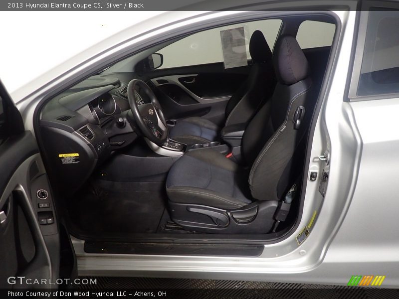 Silver / Black 2013 Hyundai Elantra Coupe GS
