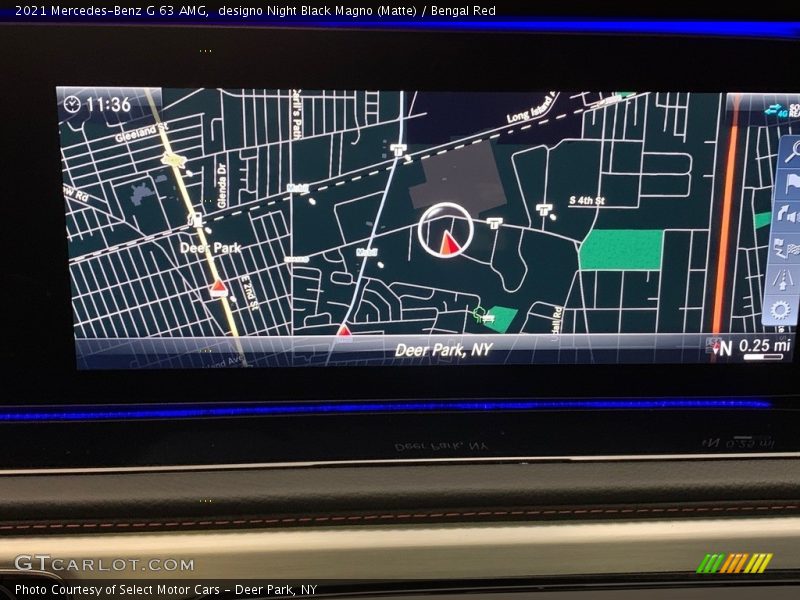 designo Night Black Magno (Matte) / Bengal Red 2021 Mercedes-Benz G 63 AMG