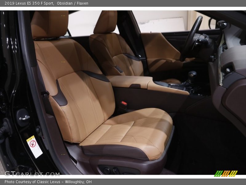 Obsidian / Flaxen 2019 Lexus ES 350 F Sport