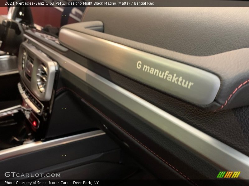 designo Night Black Magno (Matte) / Bengal Red 2021 Mercedes-Benz G 63 AMG