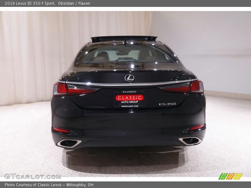 Obsidian / Flaxen 2019 Lexus ES 350 F Sport