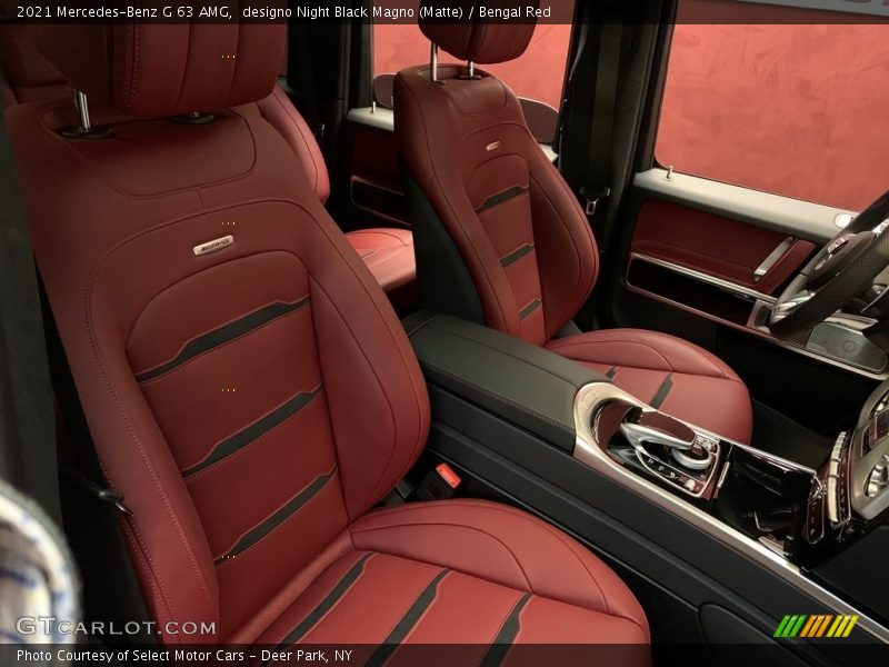 designo Night Black Magno (Matte) / Bengal Red 2021 Mercedes-Benz G 63 AMG
