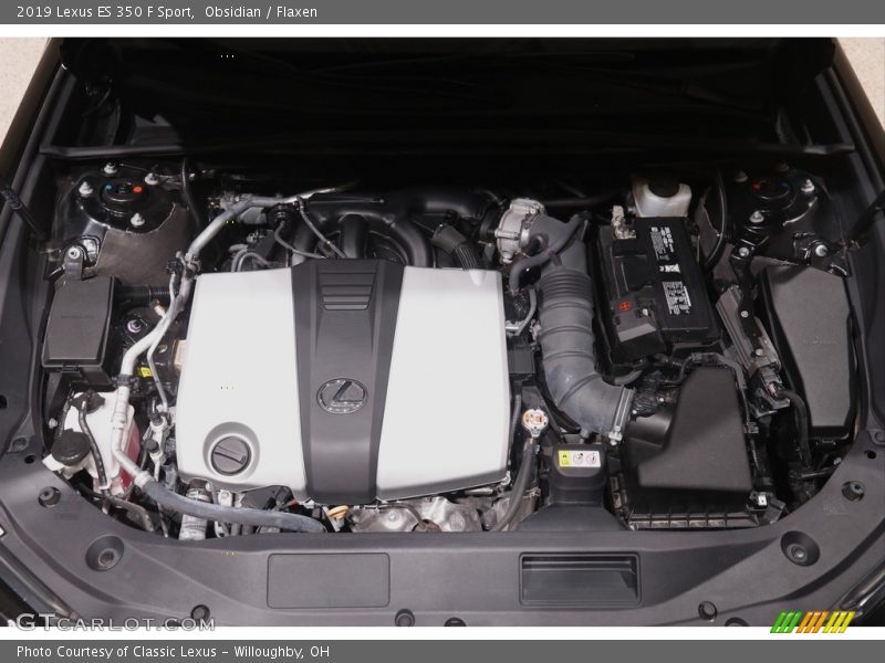 Obsidian / Flaxen 2019 Lexus ES 350 F Sport
