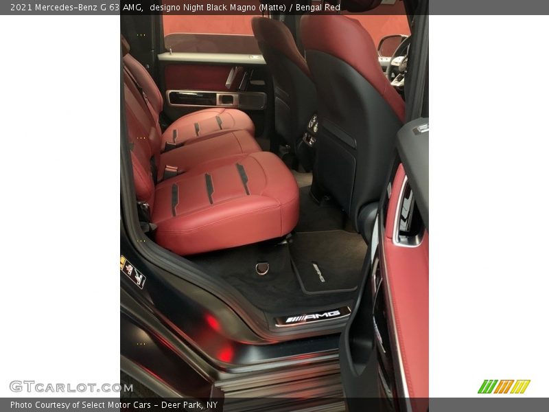 designo Night Black Magno (Matte) / Bengal Red 2021 Mercedes-Benz G 63 AMG