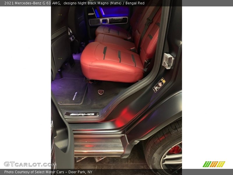 designo Night Black Magno (Matte) / Bengal Red 2021 Mercedes-Benz G 63 AMG