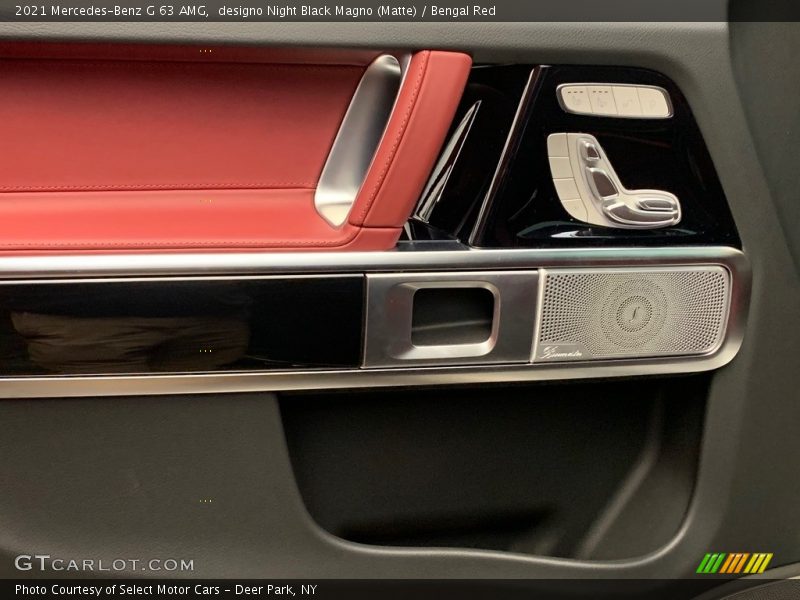 designo Night Black Magno (Matte) / Bengal Red 2021 Mercedes-Benz G 63 AMG